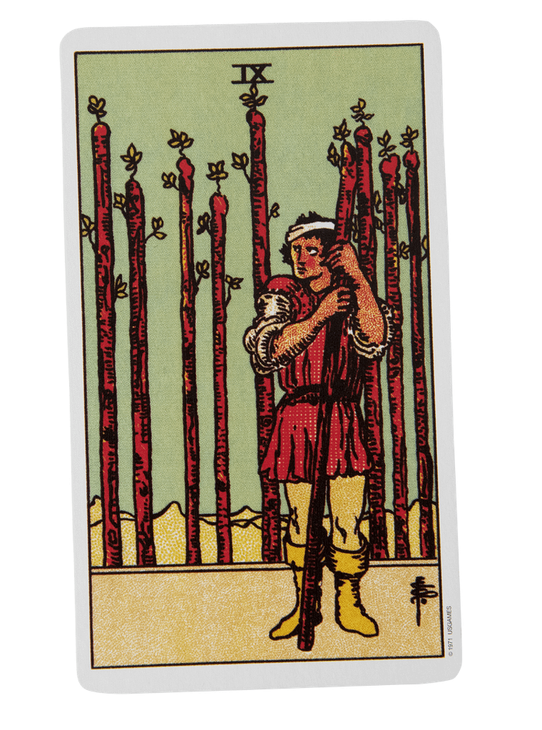 Nine of Wands reversed
