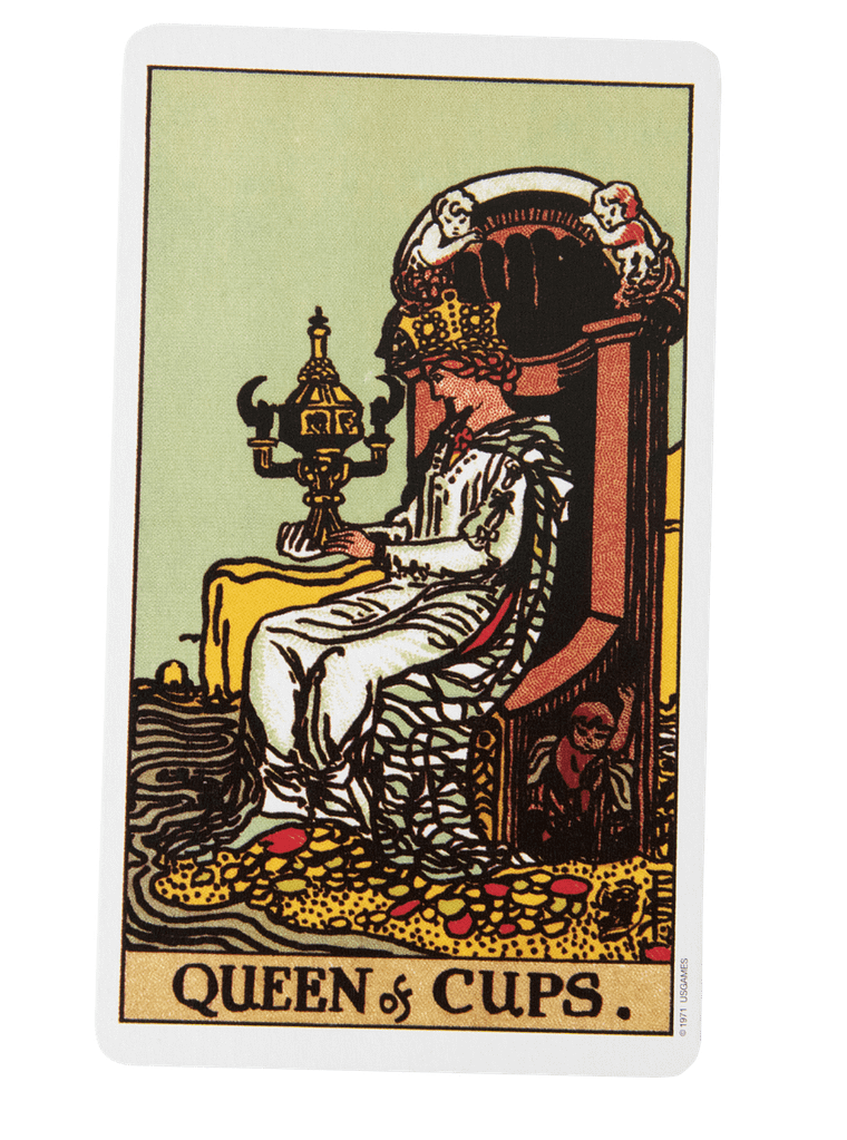 Queen of Cups, one of the Court Tarot Cards