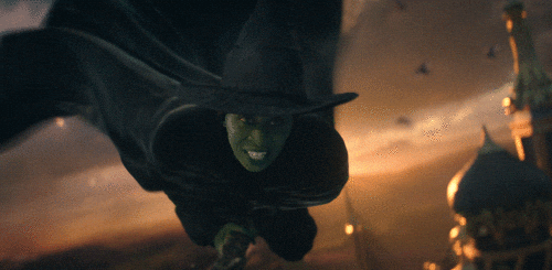 elphaba flying