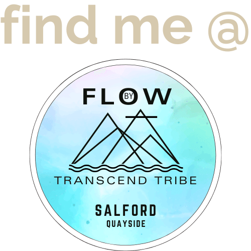 Find me at Flow by Transcend, Quayside, Salford Quays.