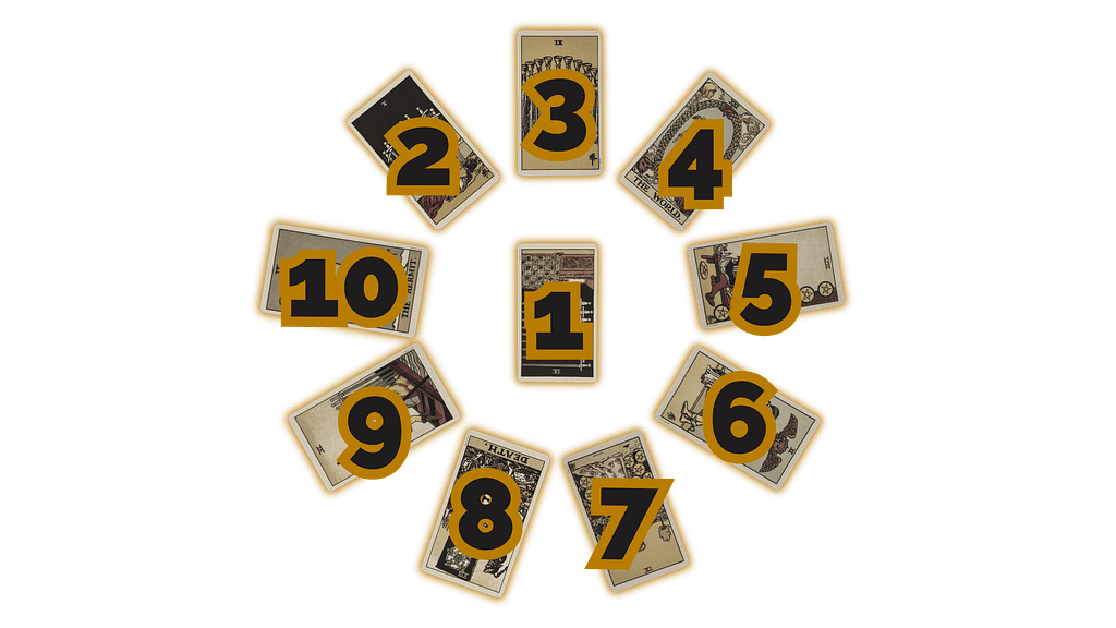 New moon tarot spread