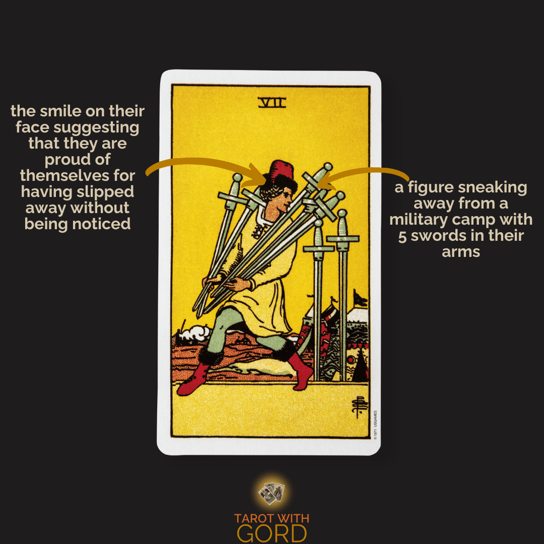 Seven of swords 1