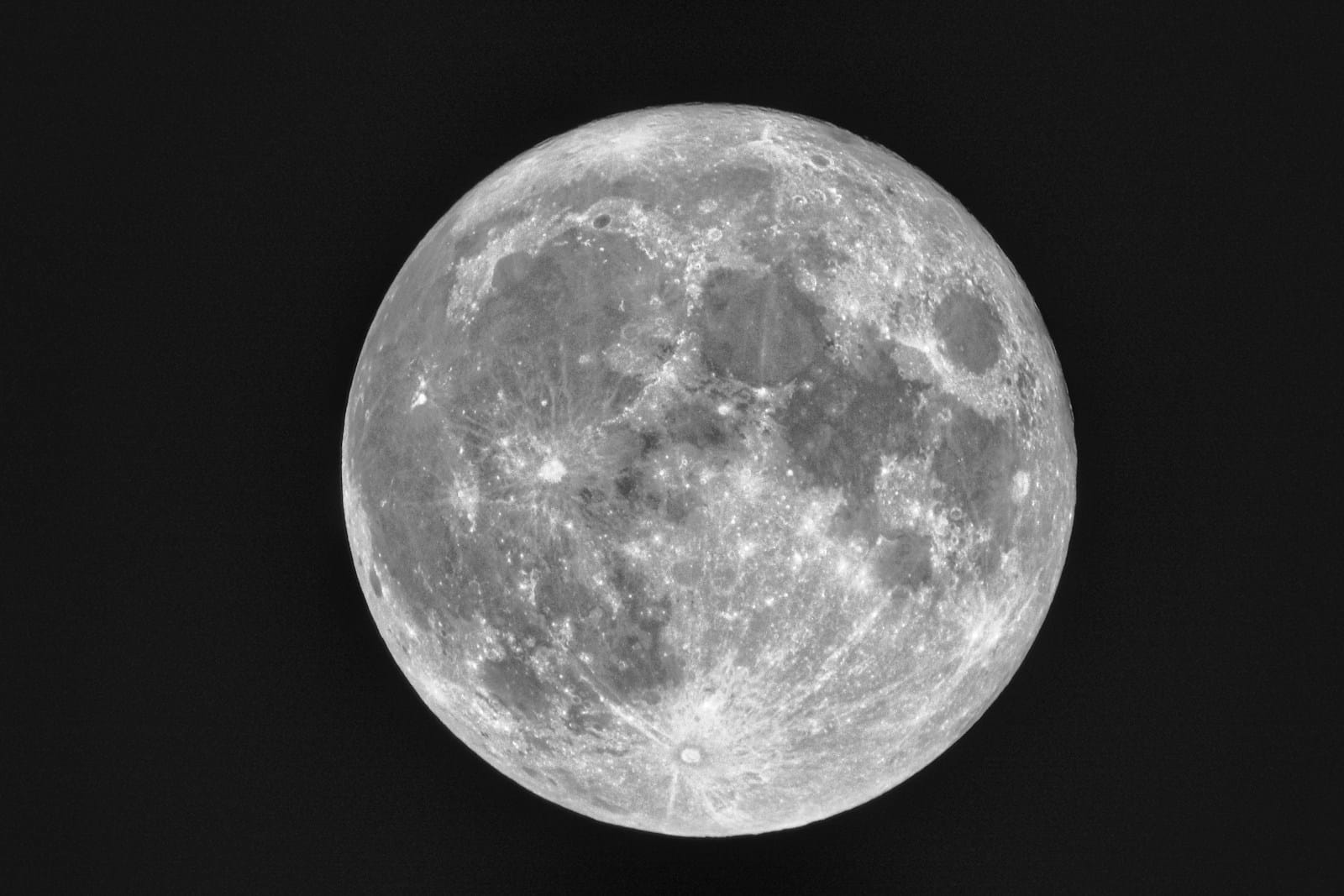 a close up of the moon