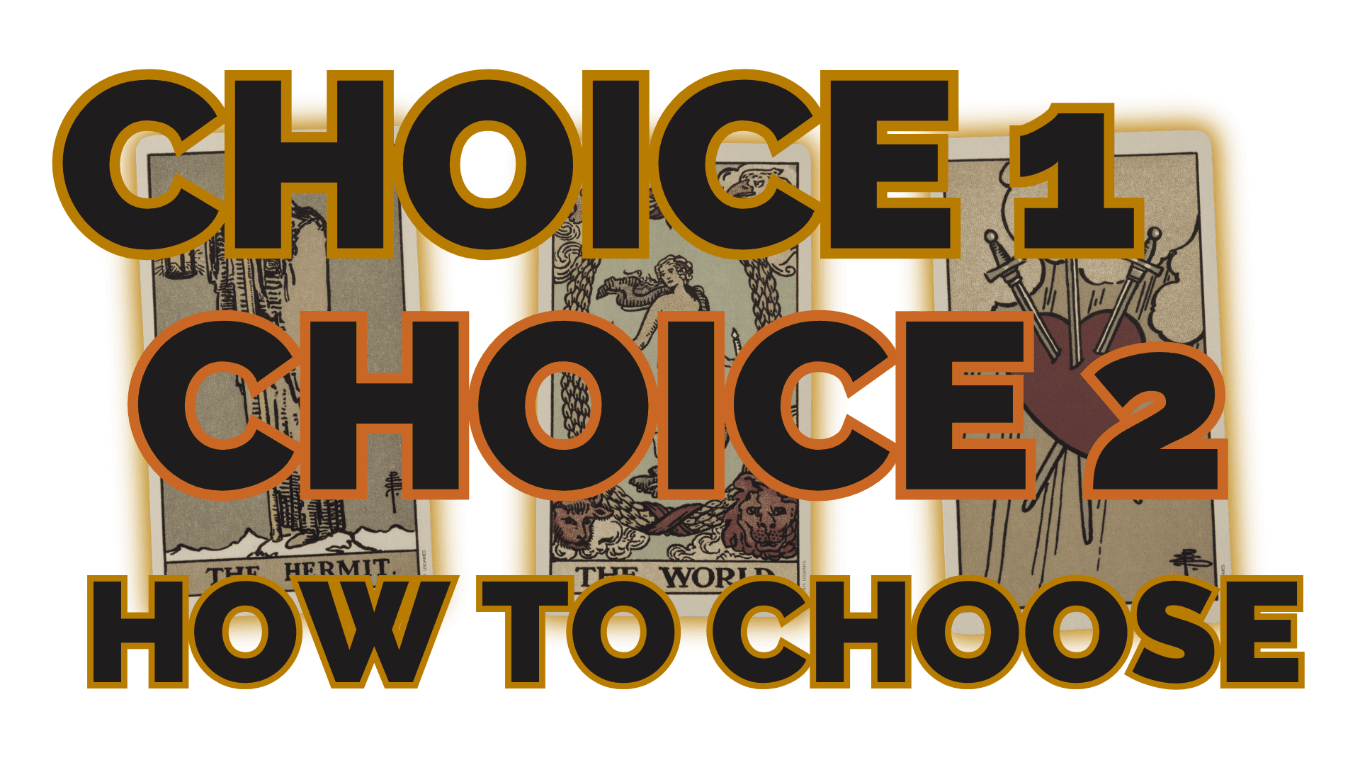 Choice 1 choice 2 how to choose