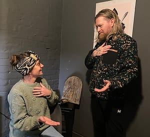 Certified Reiki Level 1 6 Two therapists placing their hands on their hearts