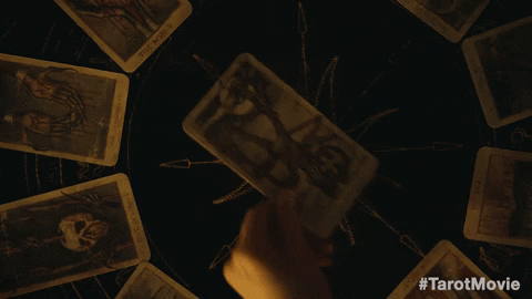 7 Shocking Tarot Myths Debunked: The Truth Behind the Cards 2 Gif from a movie depicting a tarot reading, reinforcing many tarot myths.