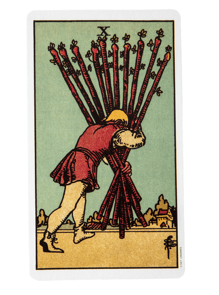 Ten of wands