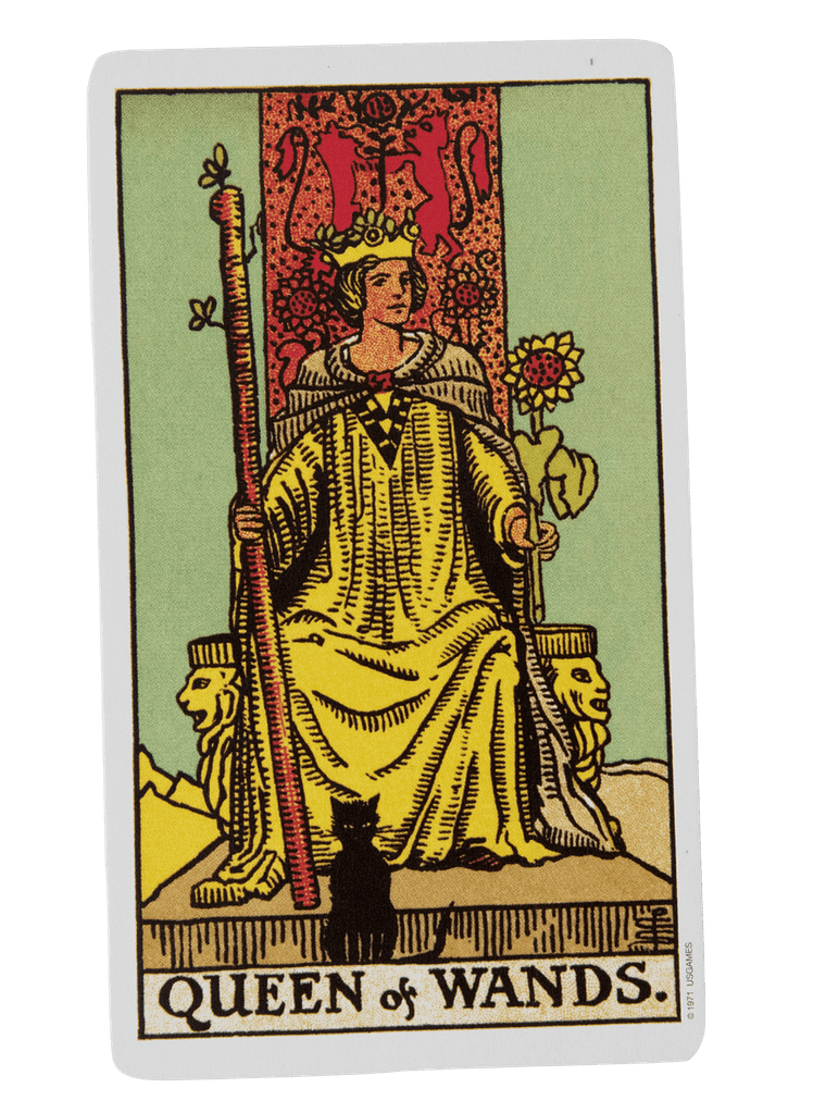 Free Tarot Readings Online, One Card Or Three Card Spreads Queen of wands reversed
