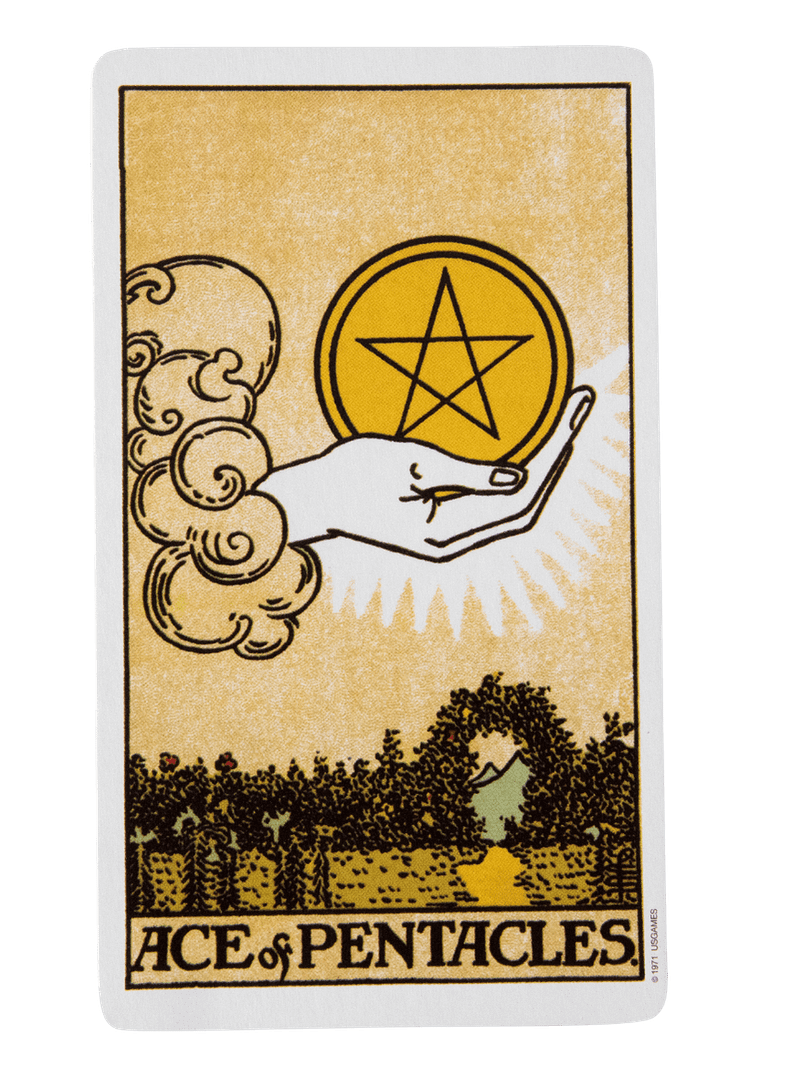 Ace of pentacles