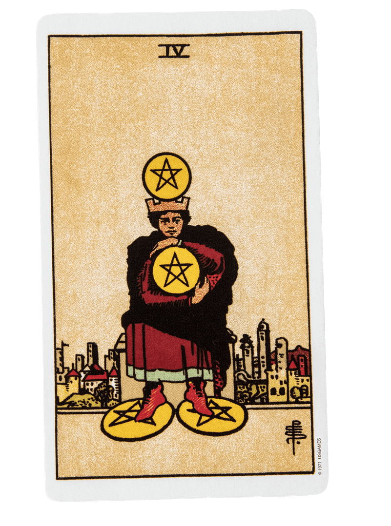 Four of pentacles
