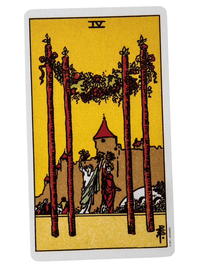 Four of wands