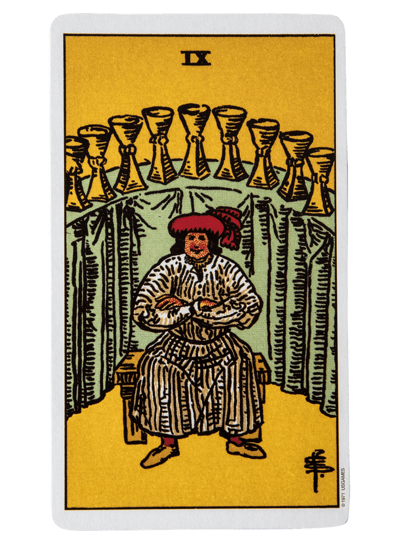 Nine of cups