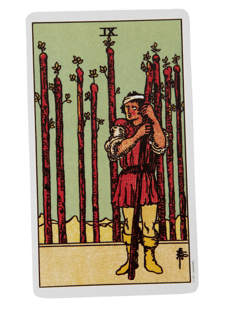 Nine of wands