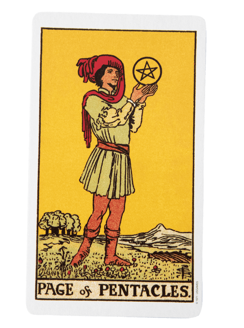 Page of pentacles