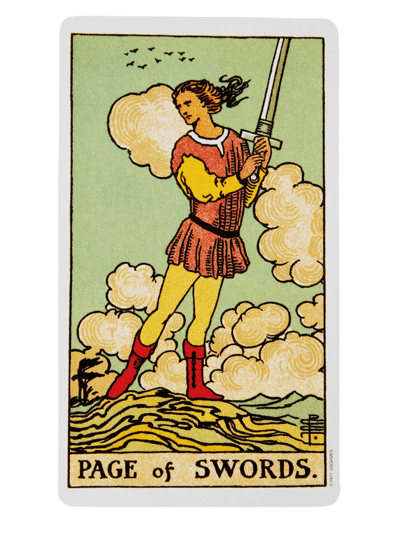 Page of swords