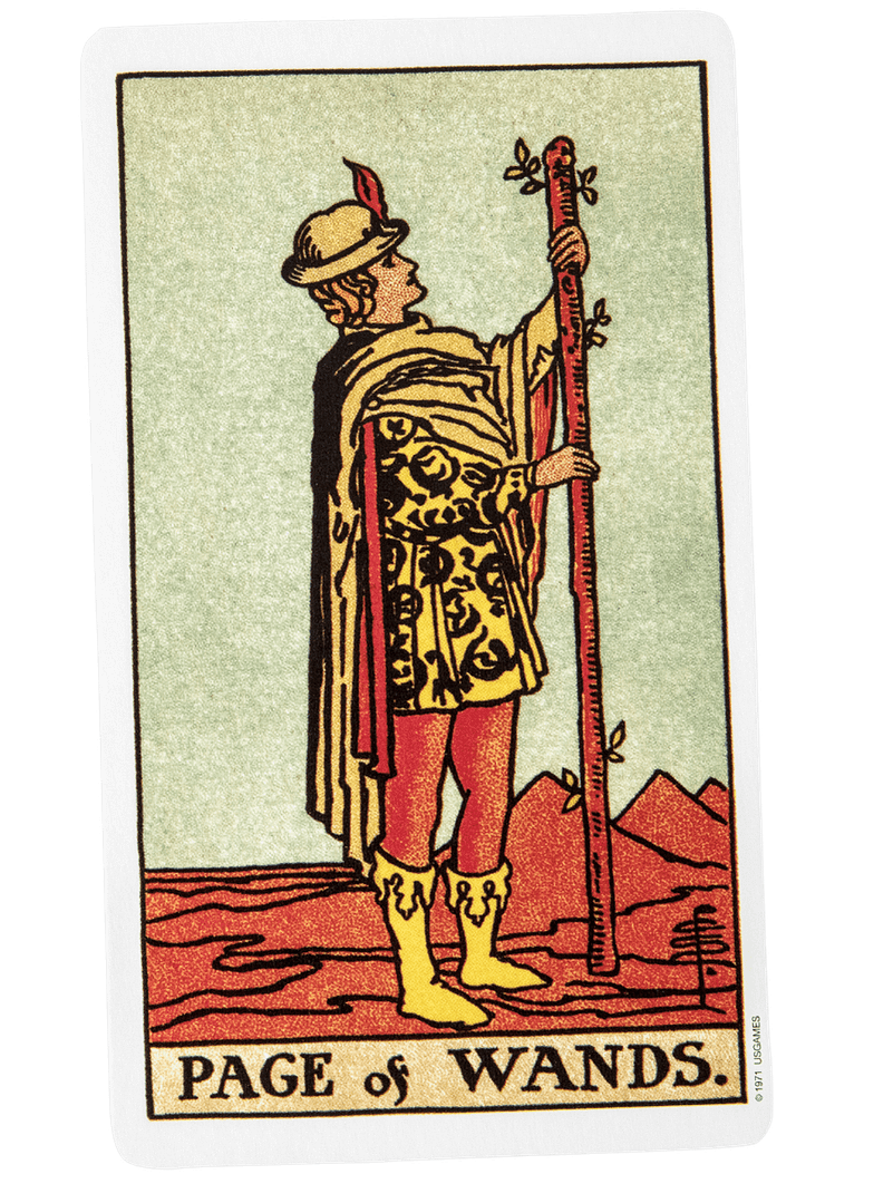 Page of wands