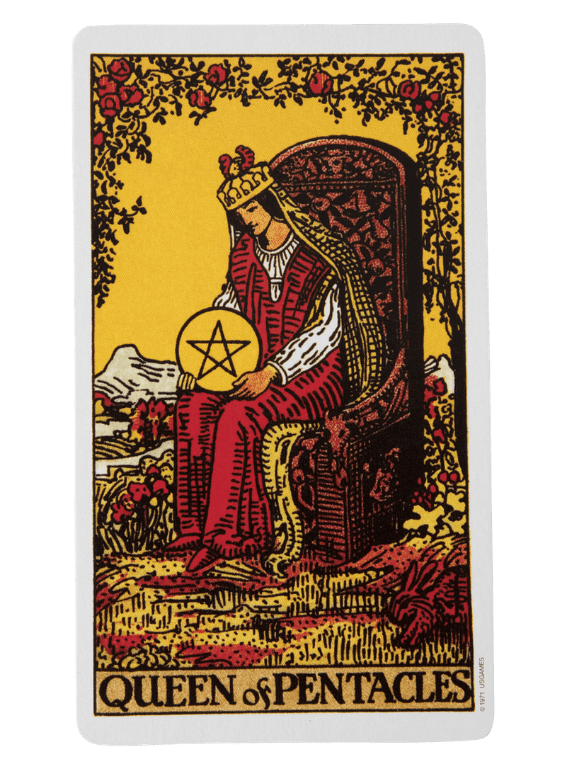 Queen of pentacles