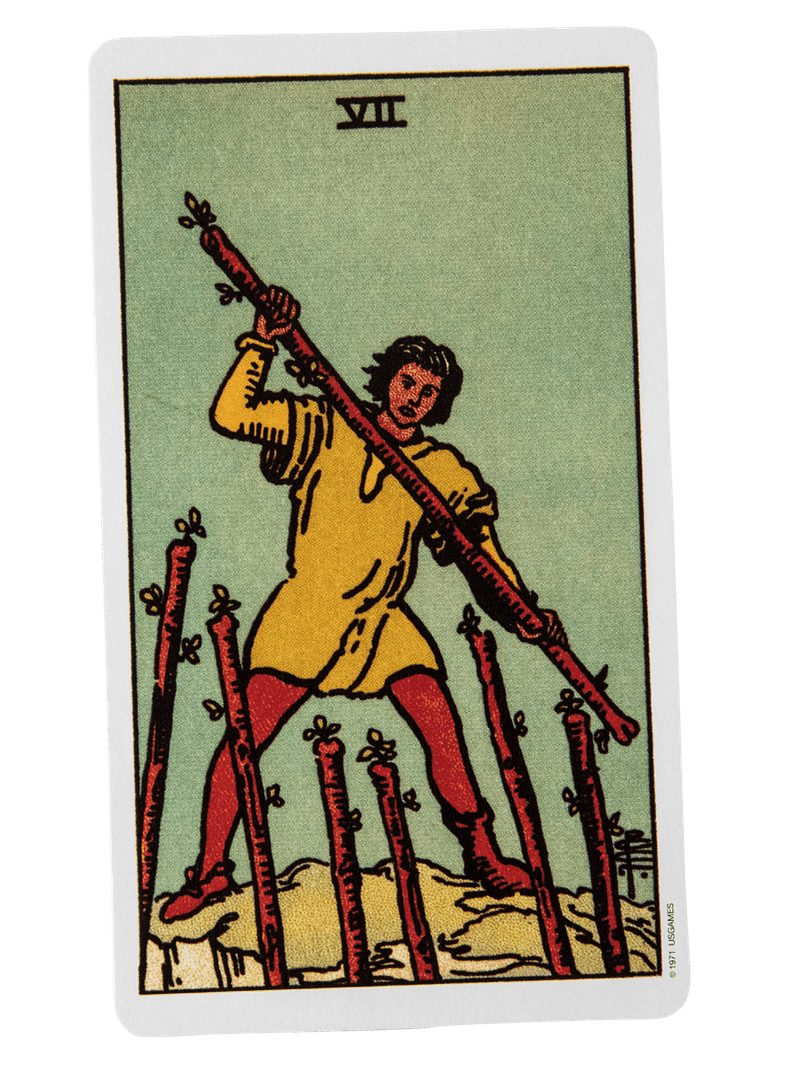 Seven of wands