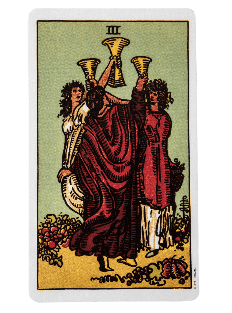 Three of cups
