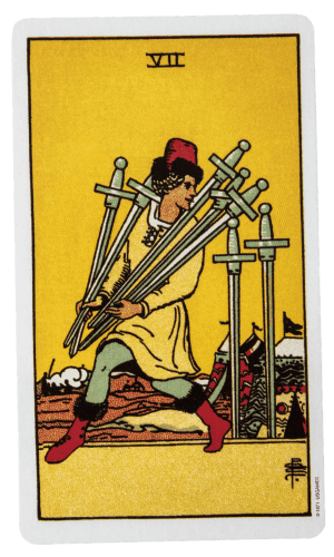 Seven of swords