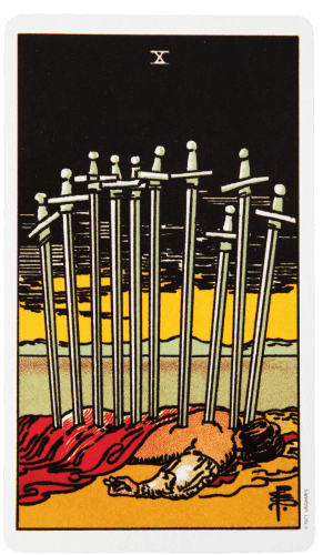 Ten of swords
