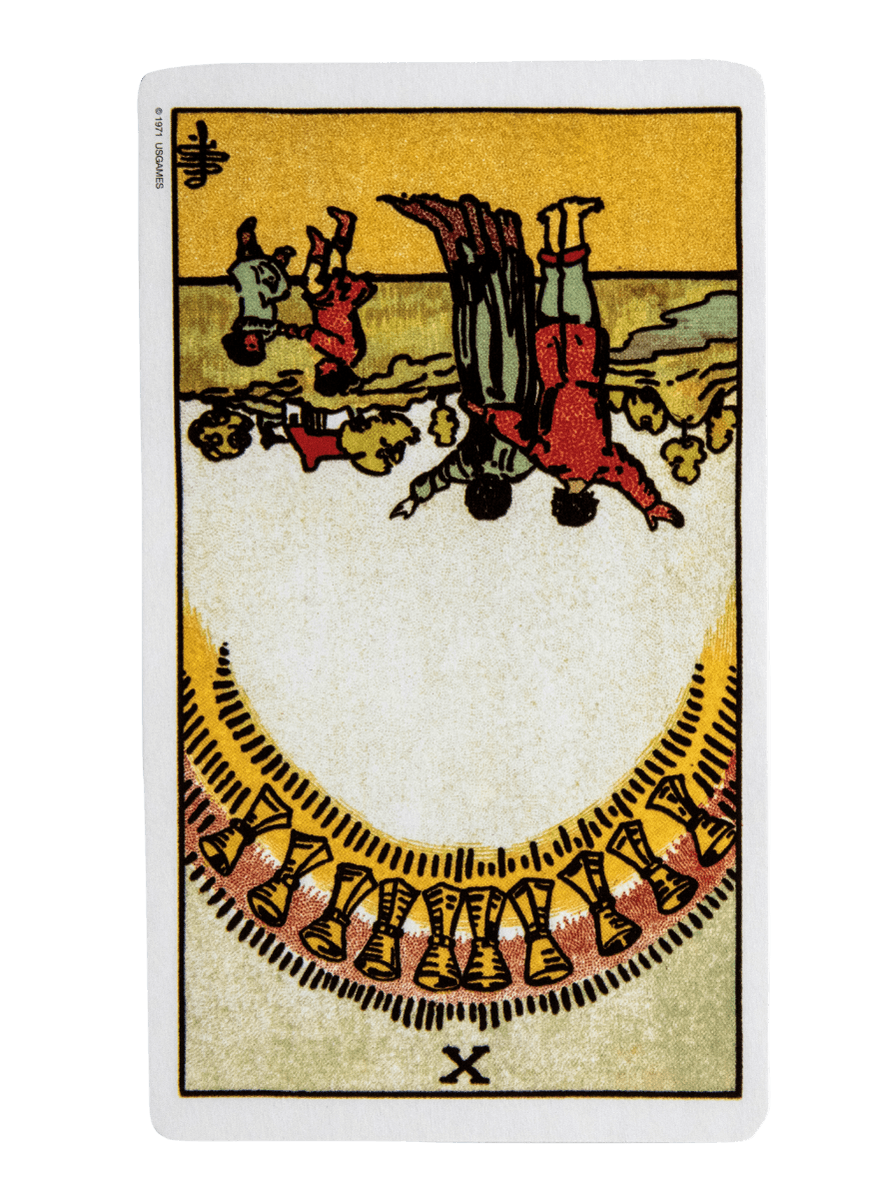 What Tarot Card Indicates The End Of A Relationship? 5 Ten of cups edited